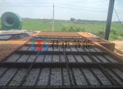 江西砖厂新建隧道窑硅酸铝吊顶棉施工案例