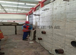 温州RTO炉硅酸铝保温安装施工案例